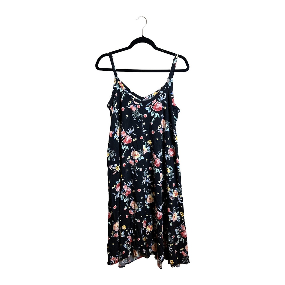 Torrid Floral Cami Sundress 2020s Women's Size 1‎ 1X Boho Cottagecore
